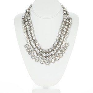Charming Charlie Rhinestone Statement Necklace